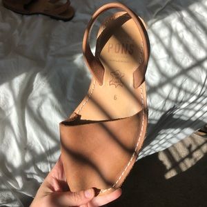 Avarca Pons Real Leather Sandals